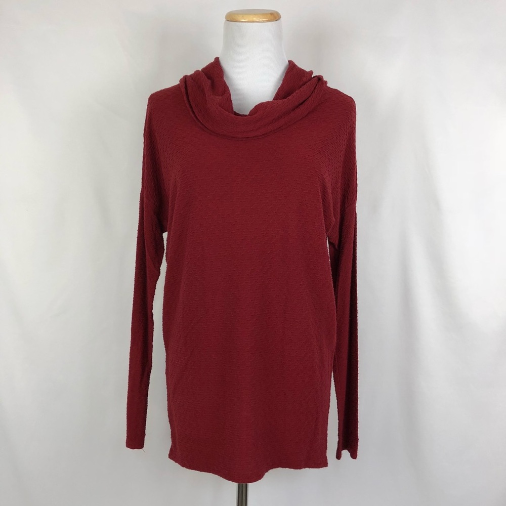 Cowl neck top